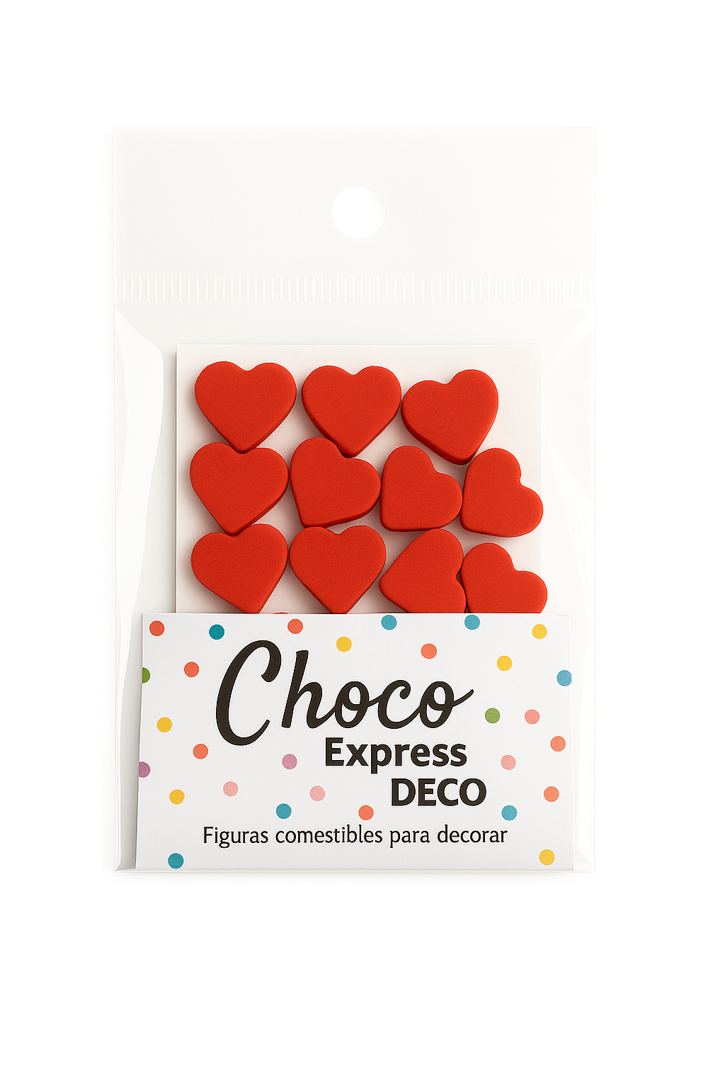 corazones color rojo