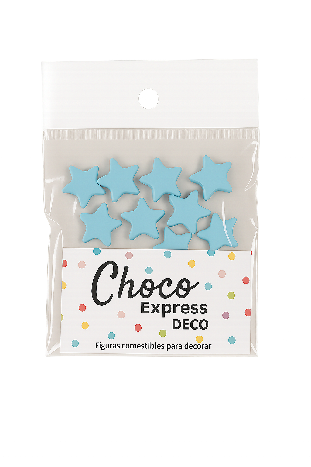 estrellas color azul